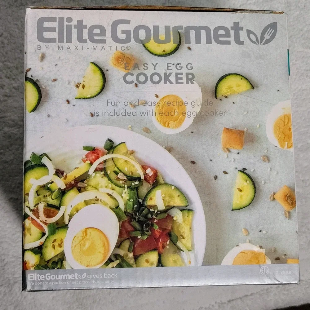 Elite Gourmet Maxi-Matic Easy Egg Cooker EGC-007 Poach Omelet‎ Scramble - Picture 4 of 8